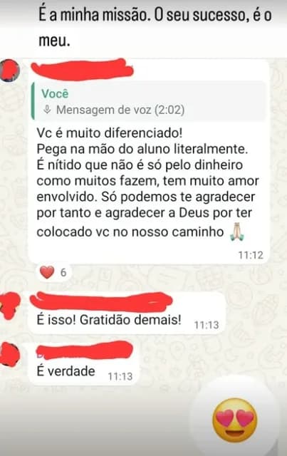 Print de agradecimento de aluno (2)