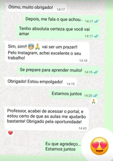 Print de agradecimento de aluno (14)